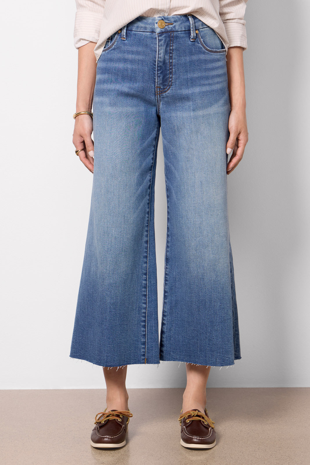 Petite Meg Wide Leg Raw Hem - Image 5