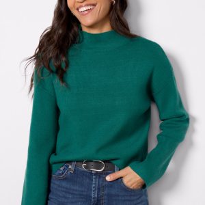 Bonnie Mock Neck Pullover