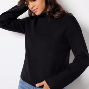 Bonnie Mock Neck Pullover