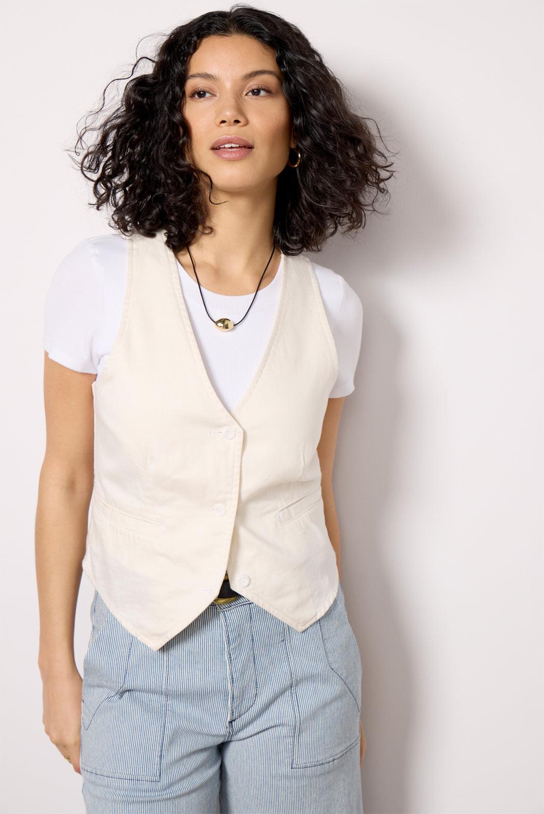 Seamed Vest