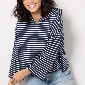 Mia Stripe Hoodie