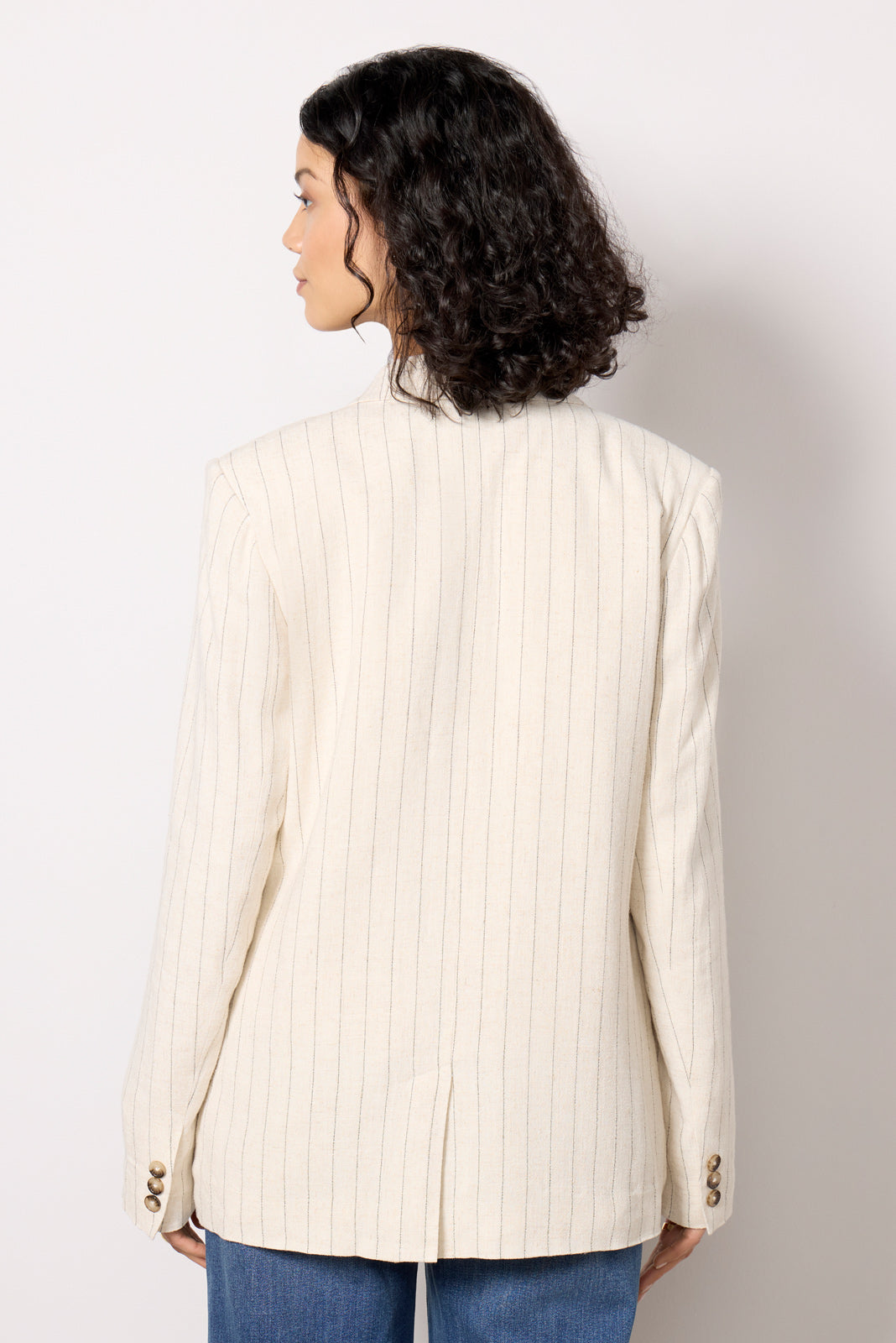 Livingston Pinstripe Blazer - Image 4