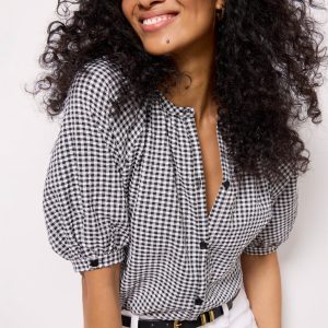 Cheyenne Gingham Top
