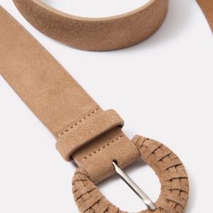 Liana Woven Buckle Belt