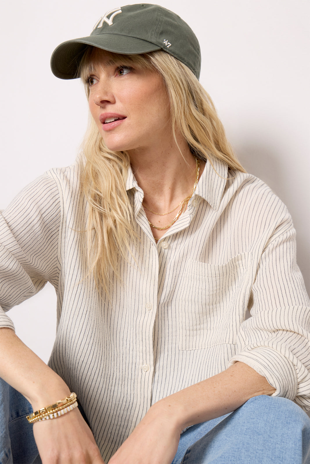 Del Mar Striped Shirt - Image 5