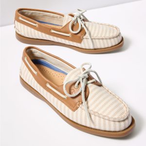 AO 2 Eye Striped Boat Shoe