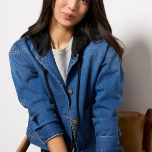 Lolo Hooded Denim Jacket