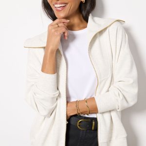 Halley Zip Through Sweat