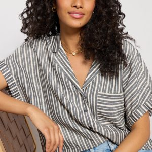 Sophia Linen Resort Shirt