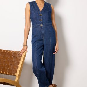 Denim Giselle Jumpsuit