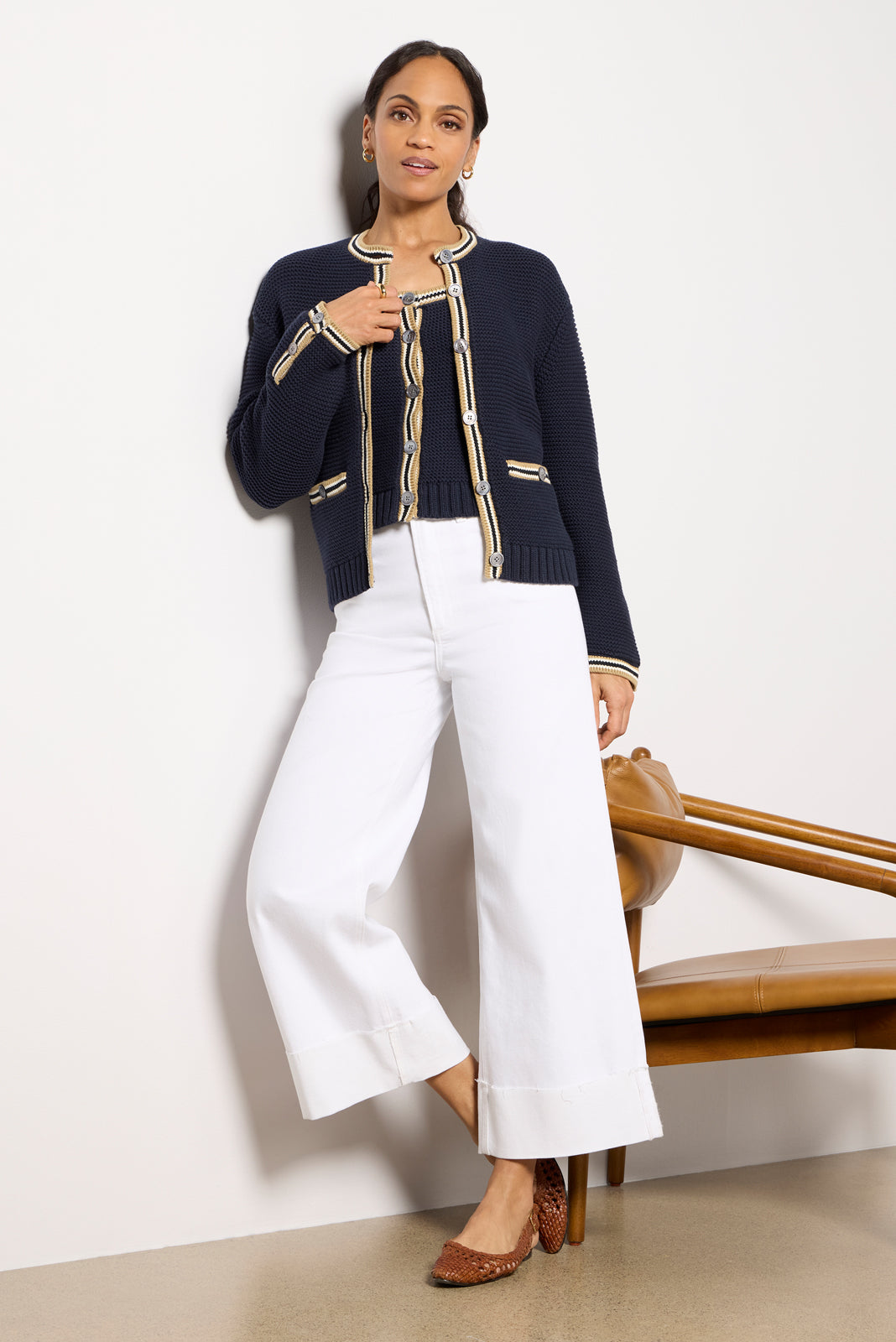 Emerson Cotton Cardigan - Image 2