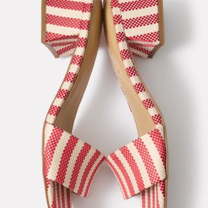 Olysa Striped Sandal