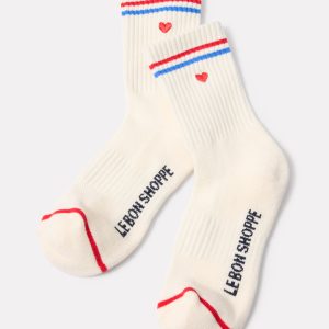 Embroidery Girlfriend Sock