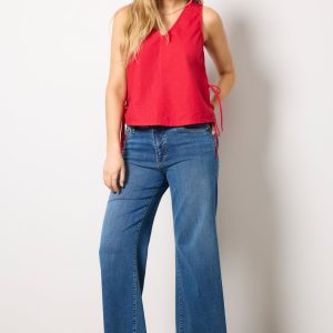 Gio Little Linen V Neck