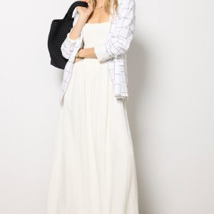 Bayside Linen Maxi Dress