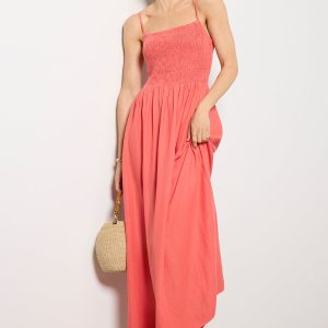 Bayside Linen Maxi Dress