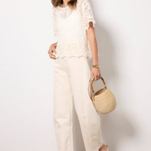 Lily Lace Dolman Sleeve Tee