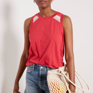 Ayla Stripe Raglan Tank