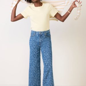 Good Waist Cropped Palazzo