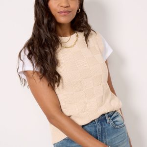 Jillian Checkered Vest