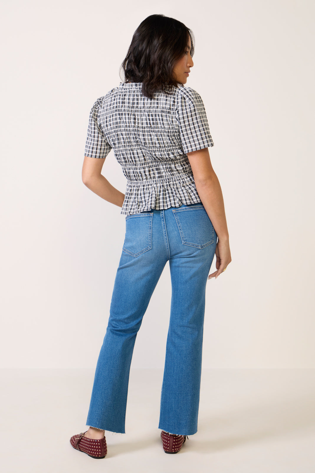 Petite Lennon Crop Bootcut Jean - Image 4