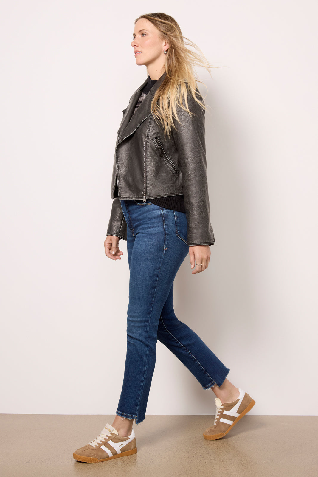 Veda Distressed Moto - Image 3