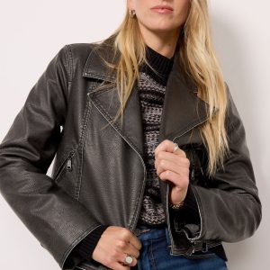 Veda Distressed Moto