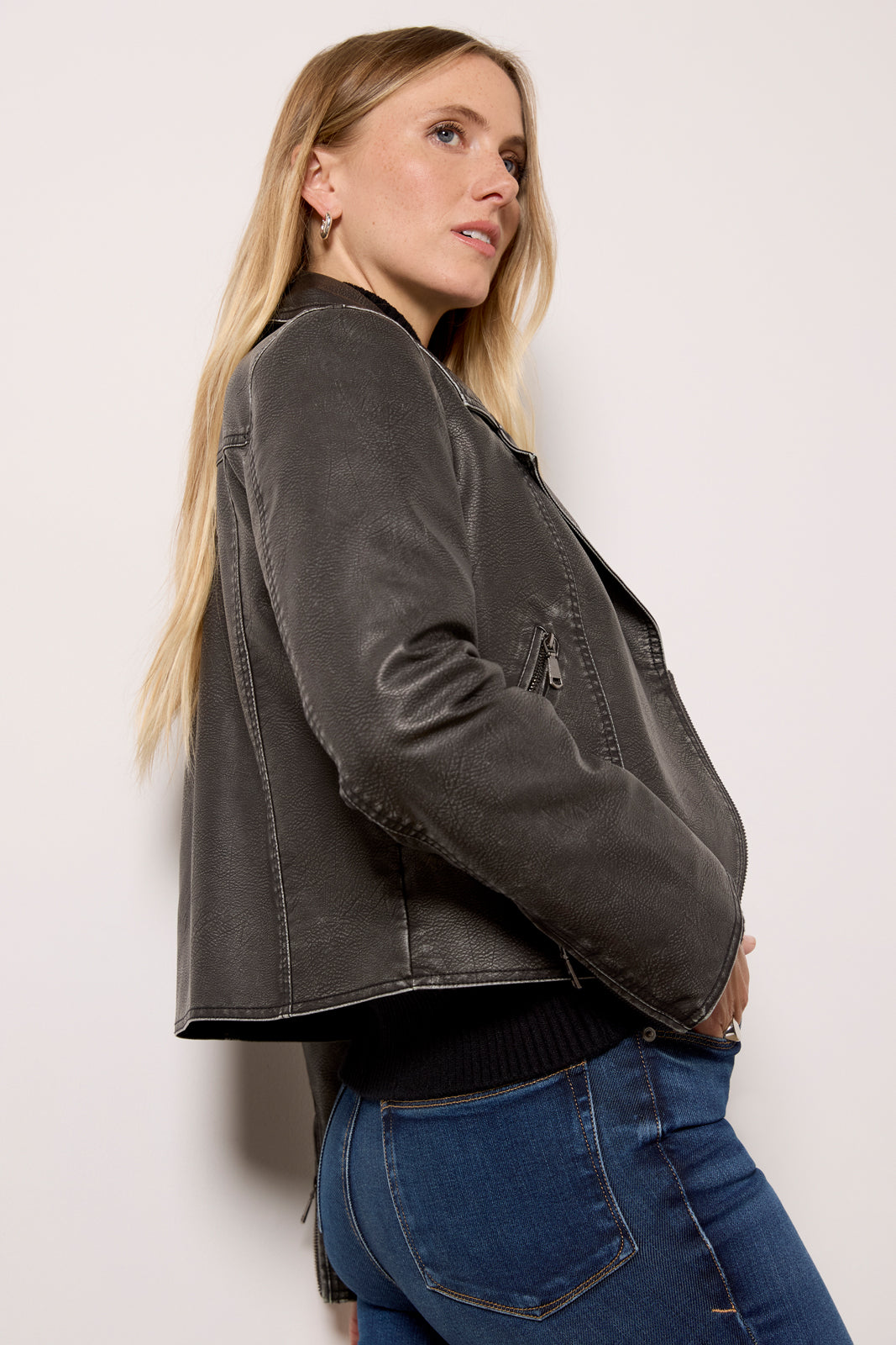 Veda Distressed Moto - Image 2