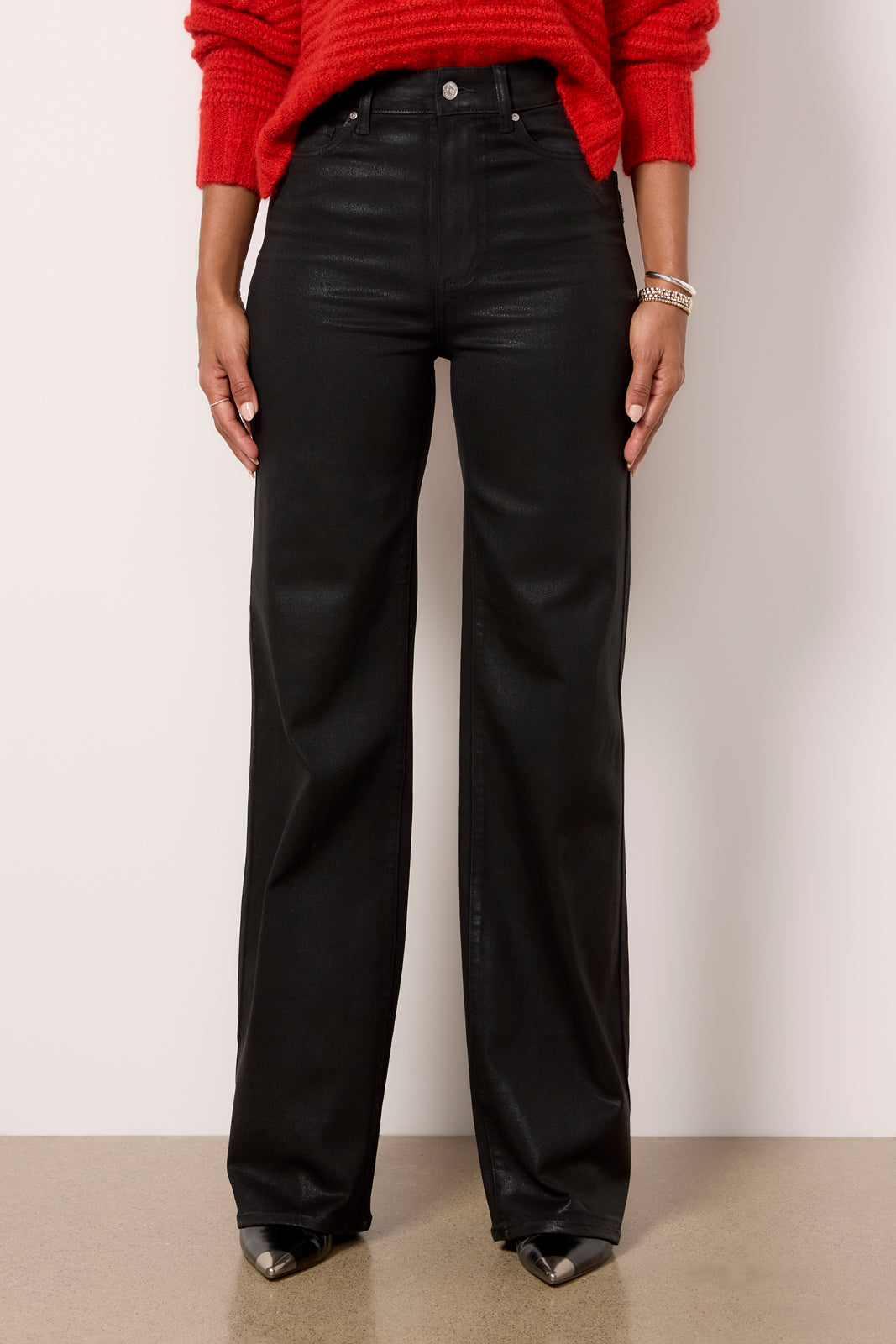 Sasha Coated Wide Leg - Image 5