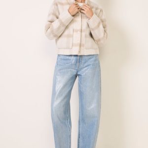 Wes Sparkle Barrel Jean