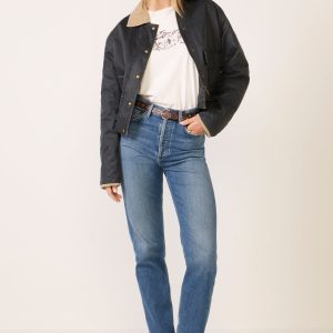 90s Pinch Waist Crop