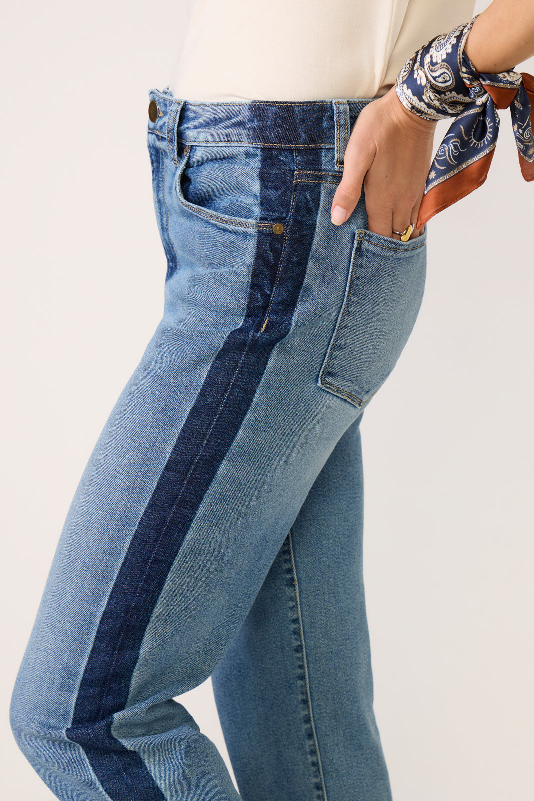 Ever Cuff w Tux Straight Jean - Image 2