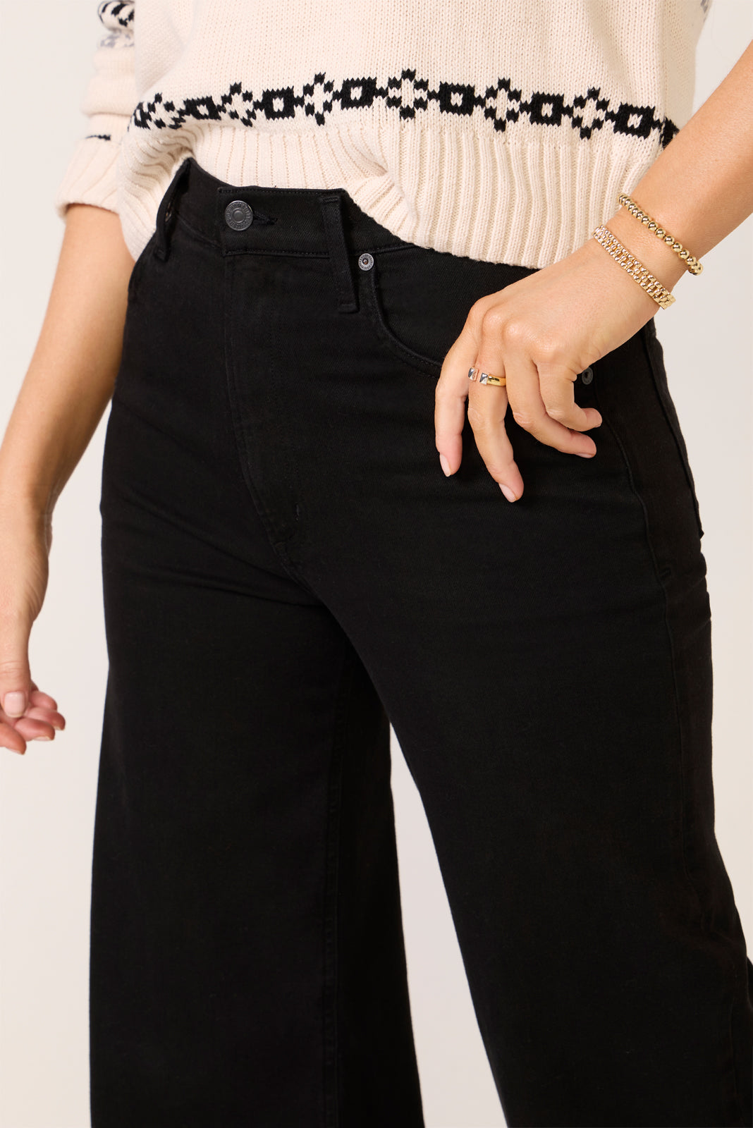 Lyra 32` Wide Leg Jean - Image 2