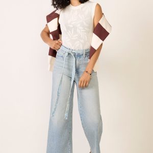 Good Waist Palazzo Crop Jean