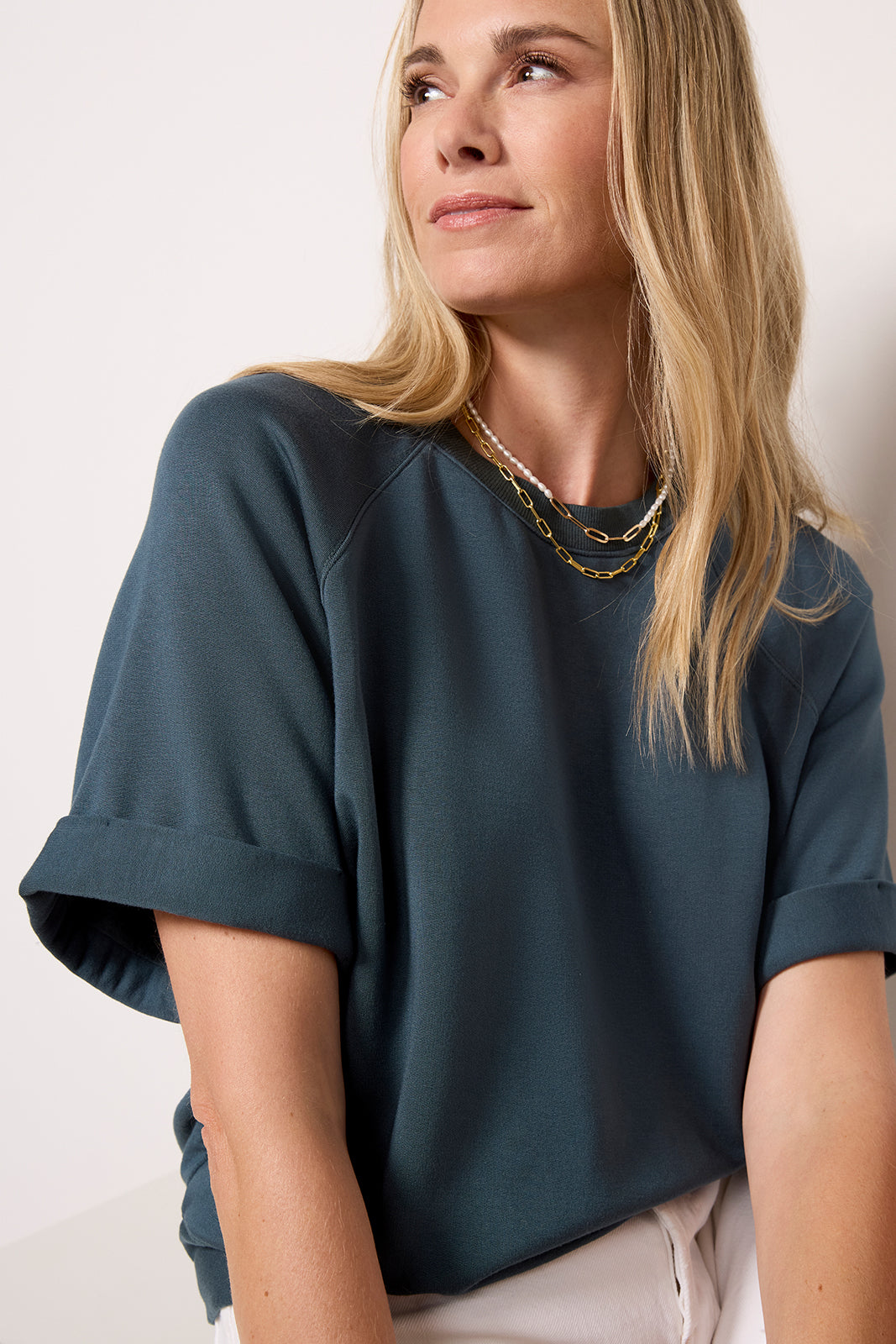 Softest Fleece Sweatshirt Tee - Image 3