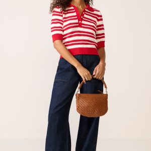 Monica Henley Polo Sweater