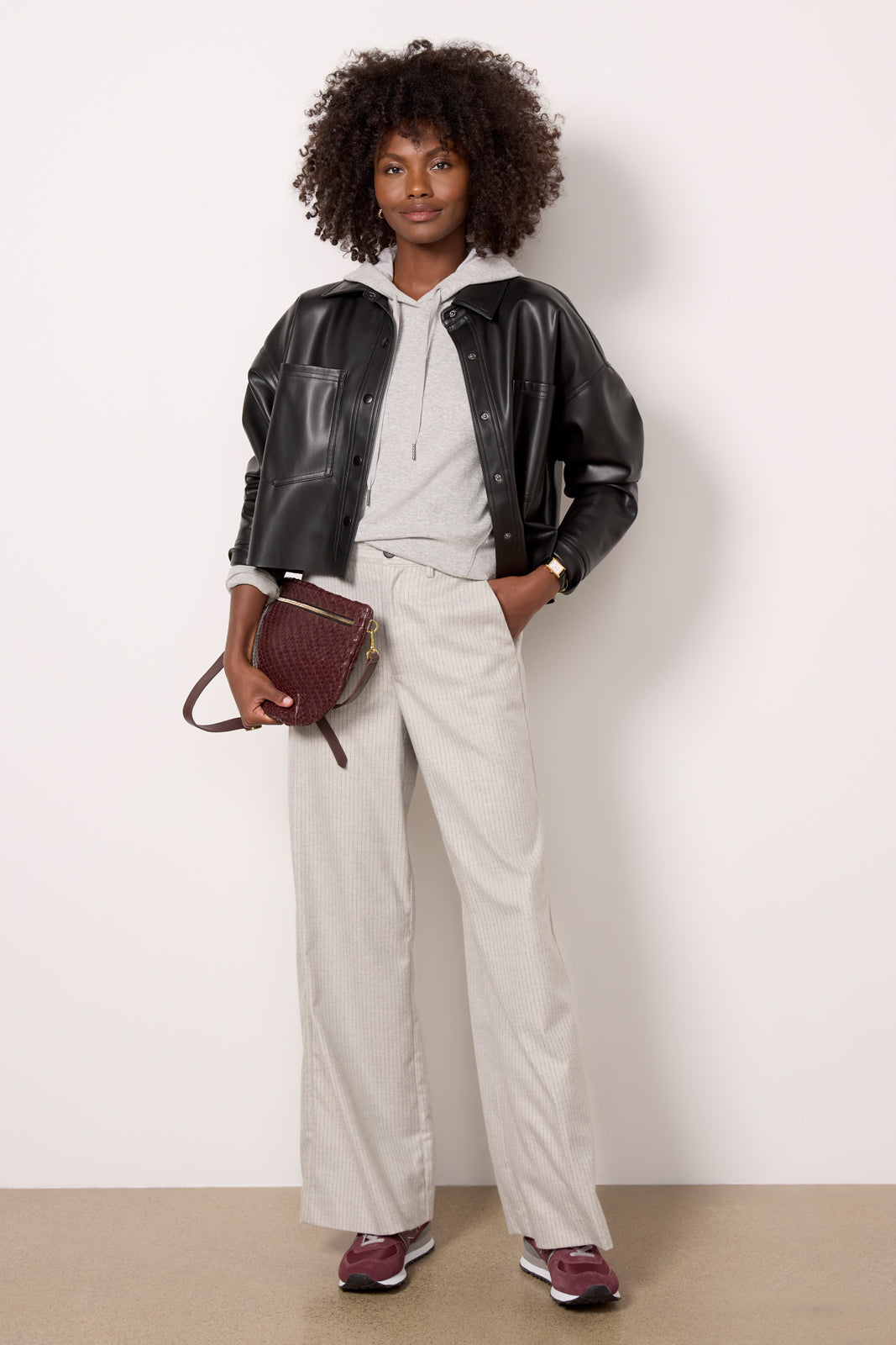 All Day Faux Leather Jacket - Image 5