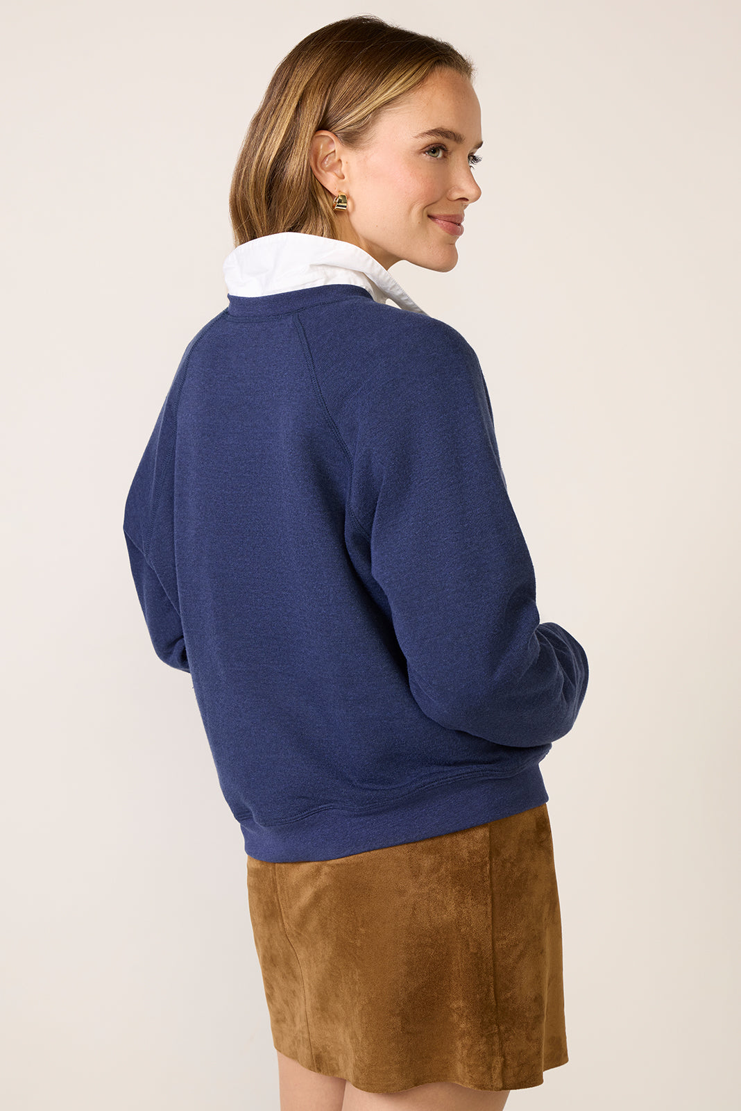 NYC Tennis Club Raglan Crew Sweatshirt - Image 4