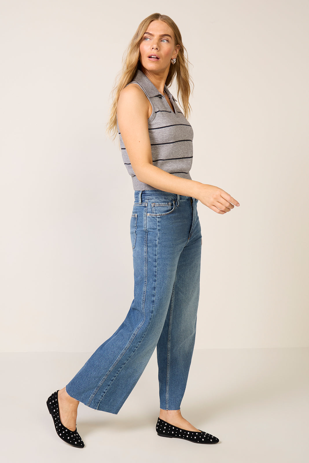 Good Skate Crop Wide Leg Jean