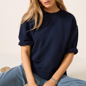 Rebecca Roll Sleeve Sweatshirt