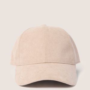 Faux Suede Baseball Hat