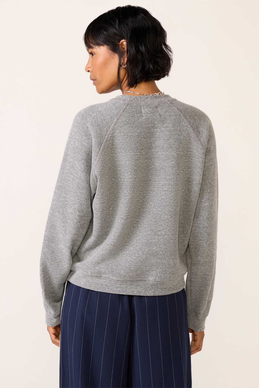 NYC Prep Raglan Crew Sweatshirt - Image 4