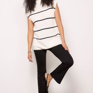 Jetset Crop Mini Boot Pintuck