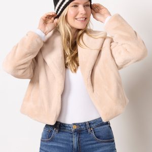 Be My Guest Faux Fur Jacket