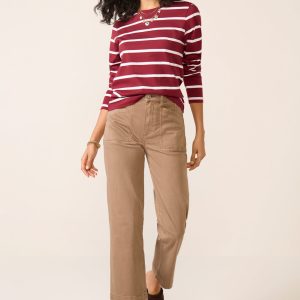 Ever Perfect Long Sleeve Stripe Tee