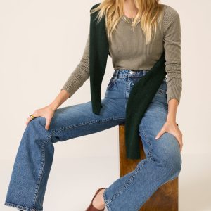 Perry Washed Rib Top