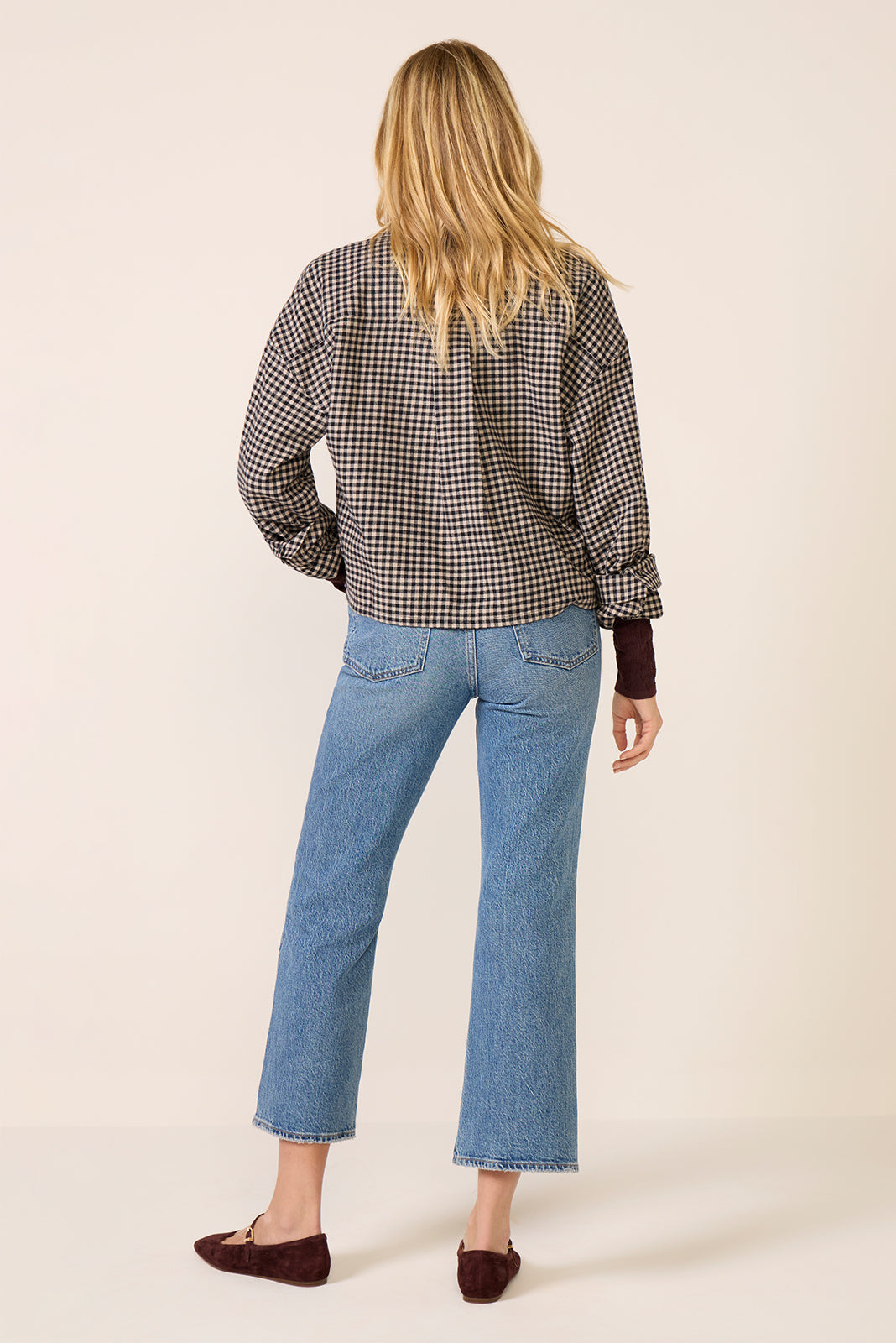 Ally Crop Bootcut Jean - Image 4