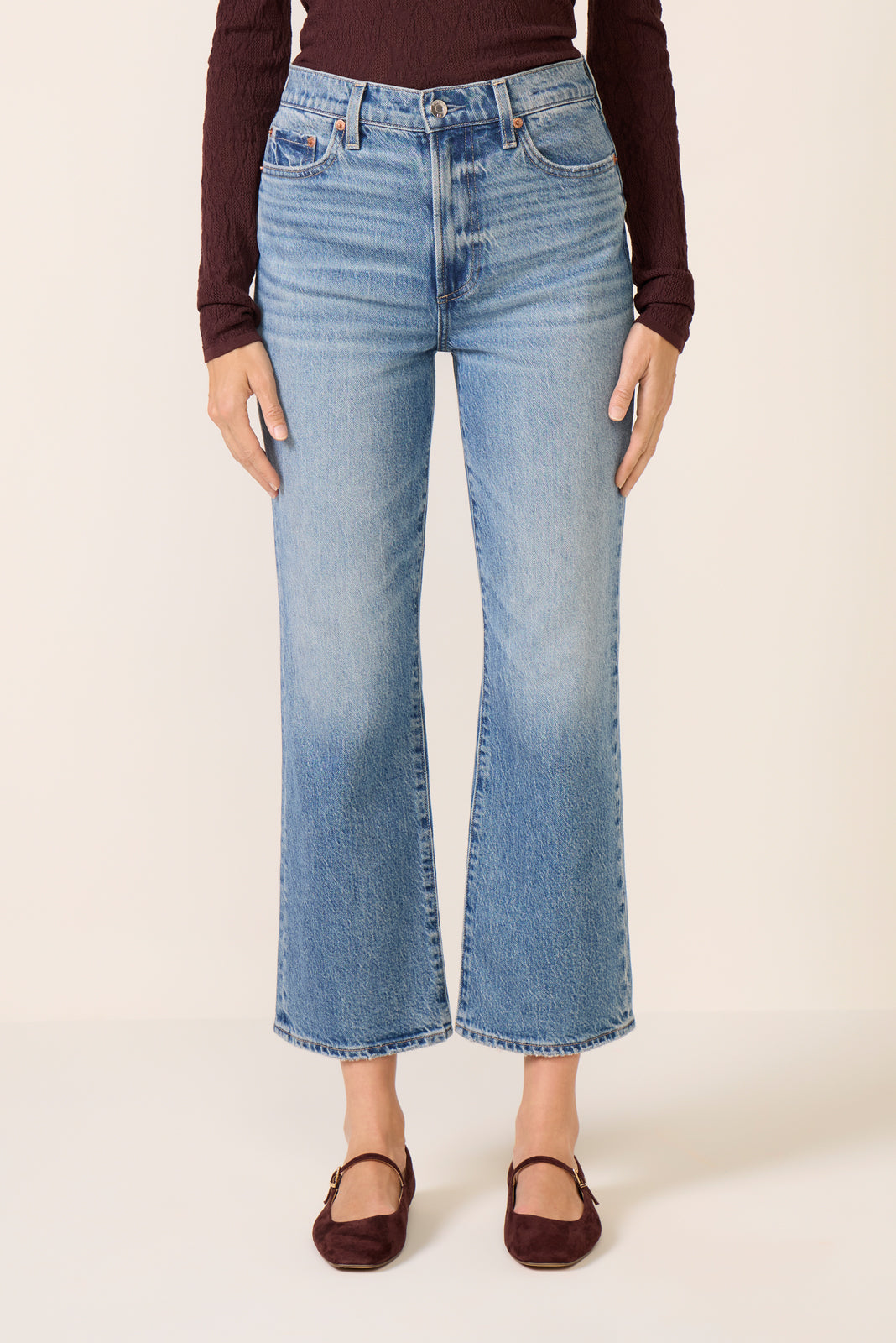 Ally Crop Bootcut Jean - Image 5