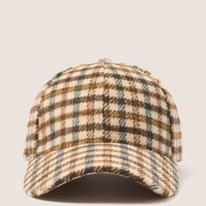 Robbins Plaid Baseball Hat