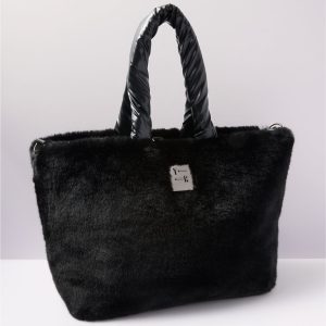 Duplex Reversible Fur Tote